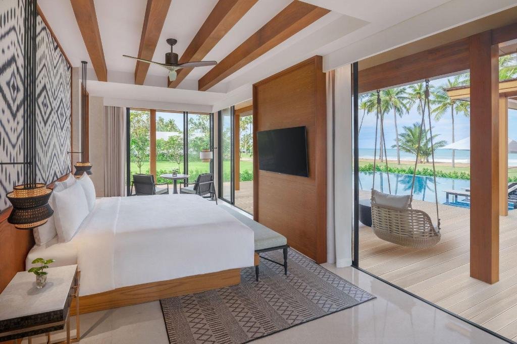 Two Bedroom Villa, 2 Bedroom Villa, Bedroom 1: 1 King, Bedroom 2: 2 Twin, Sofa Bed, Oceanfront, JW Marriott Khao Lak Resort & Spa in Khao Lak